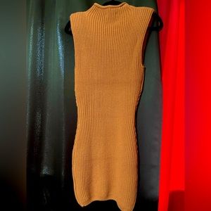 Rust/Brown Knit Fashion Nova Dress XS